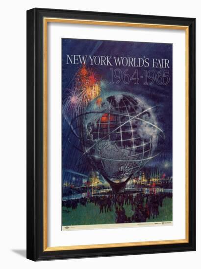 World's Fair: New York World’s Fair 1964-1965-null-Framed Art Print