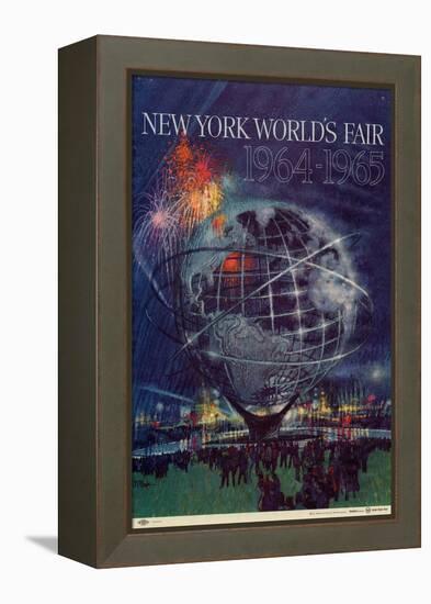World's Fair: New York World’s Fair 1964-1965-null-Framed Stretched Canvas