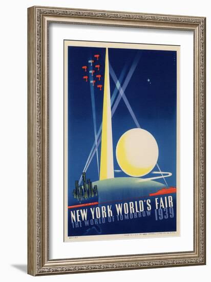 World's Fair: Poster for New York World's Fair 1939, National Museum of American History-null-Framed Premium Giclee Print