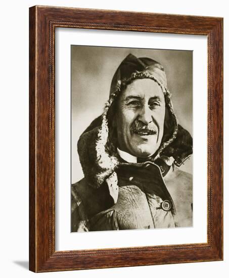 World's First Aeroplane Pilot-English Photographer-Framed Giclee Print