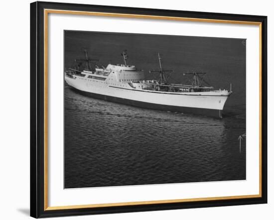 World's First Nuclear-Powered Merchant Vessel-Yale Joel-Framed Photographic Print