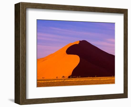 World's Tallest Sand Dunes, Namibia World Heritage Site, Namibia-Michele Westmorland-Framed Photographic Print