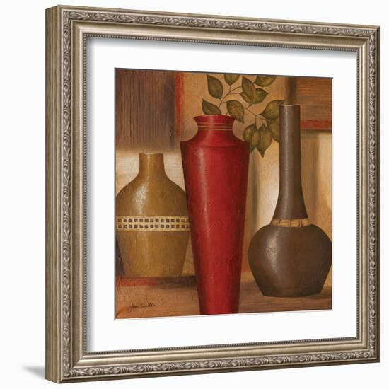 World Spice I (detail)-Jane Carroll-Framed Art Print