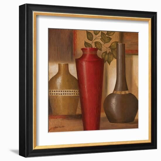 World Spice I (detail)-Jane Carroll-Framed Art Print