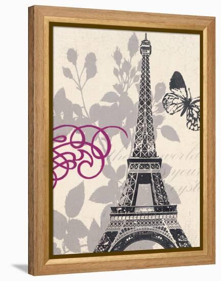 World Tour Butterfly-Z Studio-Framed Stretched Canvas