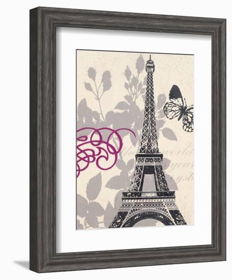 World Tour Butterfly-Z Studio-Framed Art Print