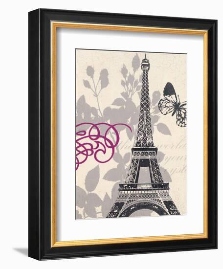 World Tour Butterfly-Z Studio-Framed Art Print