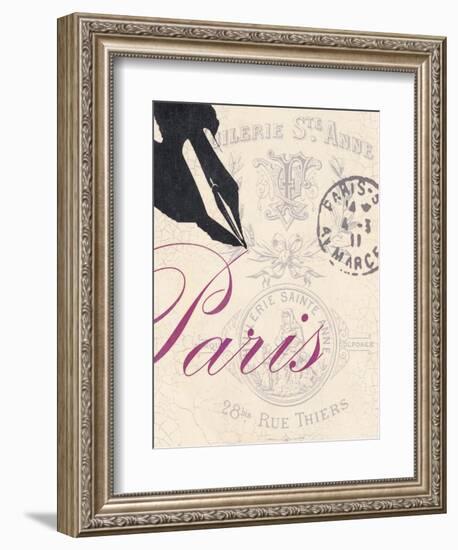 World Tour Postcard-Z Studio-Framed Art Print