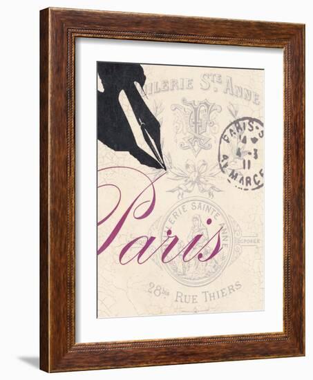 World Tour Postcard-Z Studio-Framed Art Print