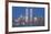 World Trade Center 1973-2001-Richard Berenholtz-Framed Art Print