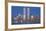 World Trade Center 1973-2001-Richard Berenholtz-Framed Art Print