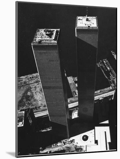 World Trade Center 1973-David Pickoff-Mounted Photographic Print