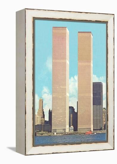 World Trade Center Towers, New York City-null-Framed Stretched Canvas