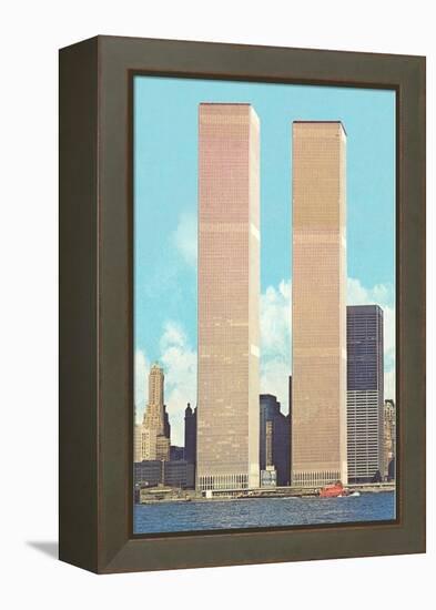 World Trade Center Towers, New York City-null-Framed Stretched Canvas