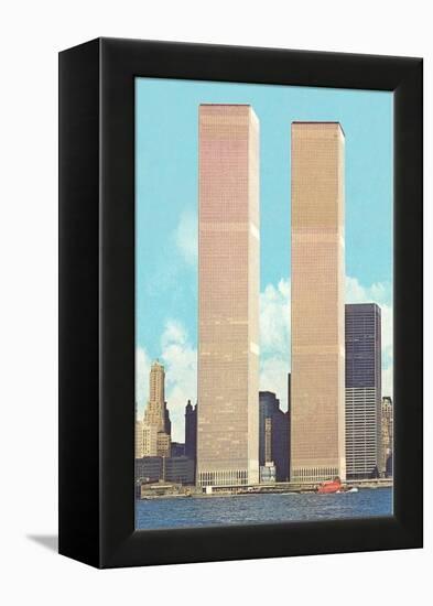 World Trade Center Towers, New York City-null-Framed Stretched Canvas