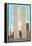 World Trade Center Towers, New York City-null-Framed Stretched Canvas