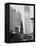 World Trade Center Twin Towers Construction, New York City, New York, c.1971-null-Framed Premier Image Canvas