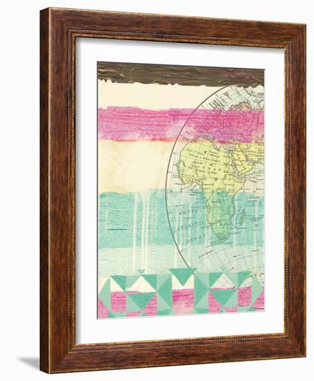World Traveler I-Ashley Sta Teresa-Framed Art Print