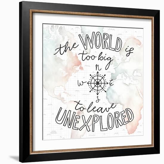 World Traveler II-Laura Marshall-Framed Premium Giclee Print