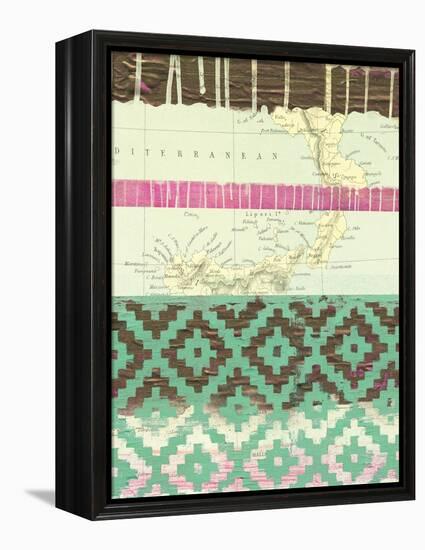 World Traveler III-Ashley Sta Teresa-Framed Stretched Canvas