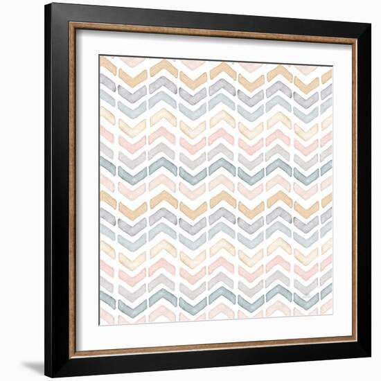 World Traveler Pattern II-Laura Marshall-Framed Art Print