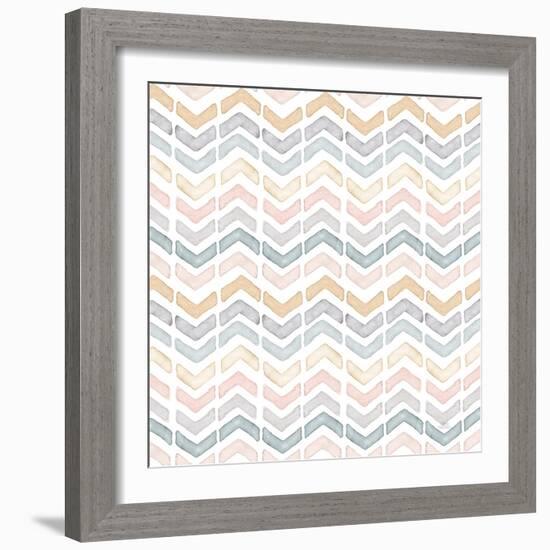 World Traveler Pattern II-Laura Marshall-Framed Premium Giclee Print