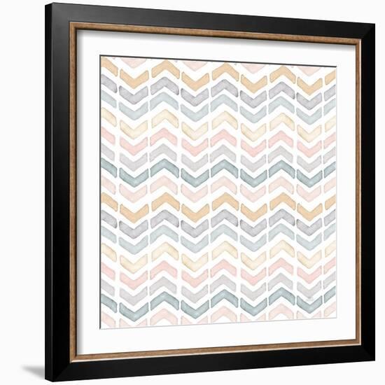 World Traveler Pattern II-Laura Marshall-Framed Premium Giclee Print