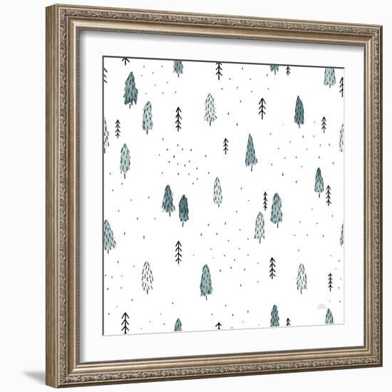 World Traveler Pattern XI-Laura Marshall-Framed Art Print