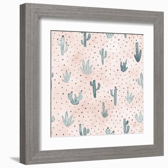 World Traveler Pattern XIII-Laura Marshall-Framed Art Print