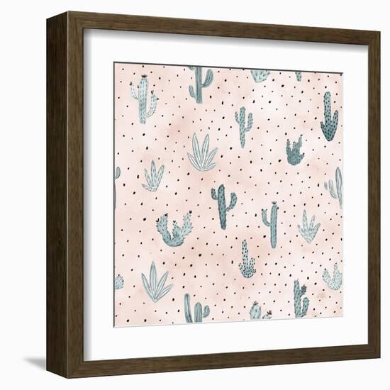 World Traveler Pattern XIII-Laura Marshall-Framed Art Print