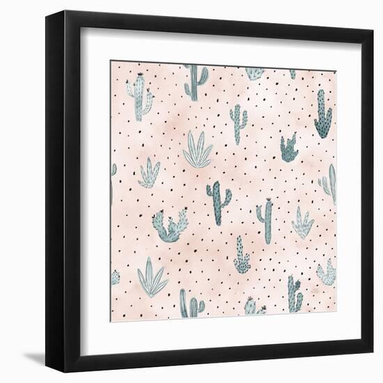 World Traveler Pattern XIII-Laura Marshall-Framed Art Print