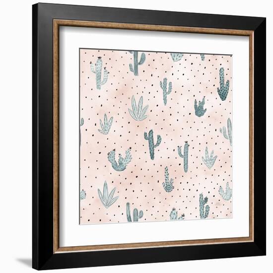 World Traveler Pattern XIII-Laura Marshall-Framed Art Print