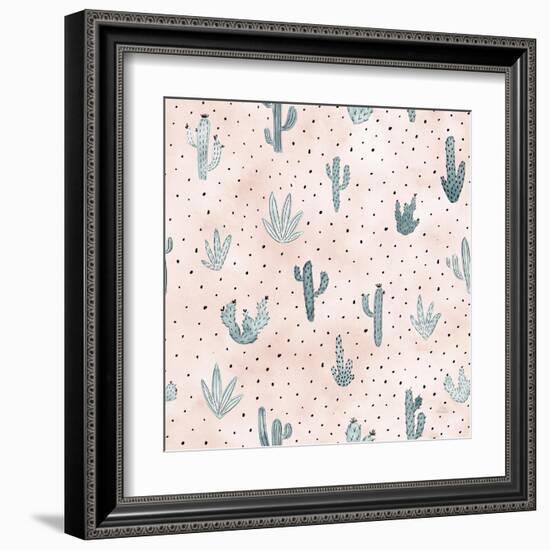 World Traveler Pattern XIII-Laura Marshall-Framed Art Print