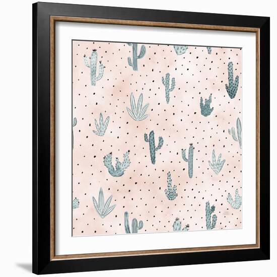 World Traveler Pattern XIII-Laura Marshall-Framed Art Print