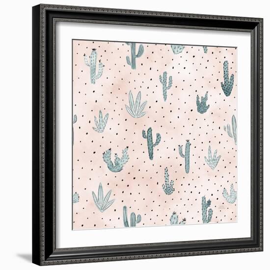 World Traveler Pattern XIII-Laura Marshall-Framed Art Print