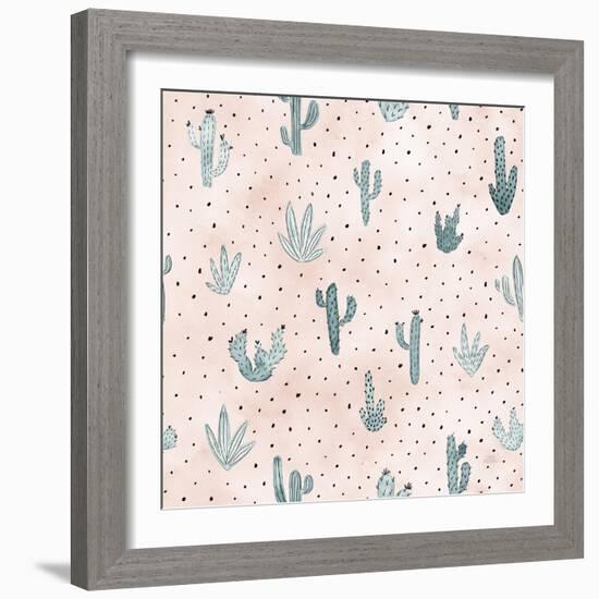 World Traveler Pattern XIII-Laura Marshall-Framed Premium Giclee Print