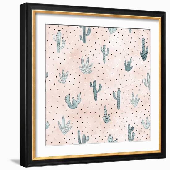 World Traveler Pattern XIII-Laura Marshall-Framed Premium Giclee Print