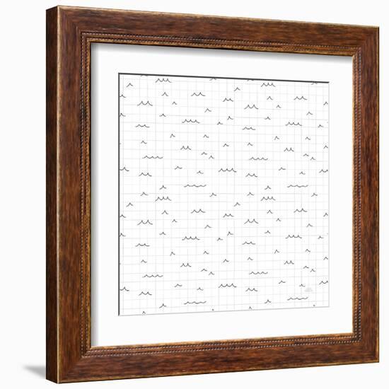 World Traveler Pattern XIVB-Laura Marshall-Framed Art Print