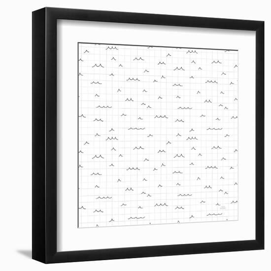 World Traveler Pattern XIVB-Laura Marshall-Framed Art Print