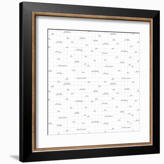 World Traveler Pattern XIVB-Laura Marshall-Framed Art Print