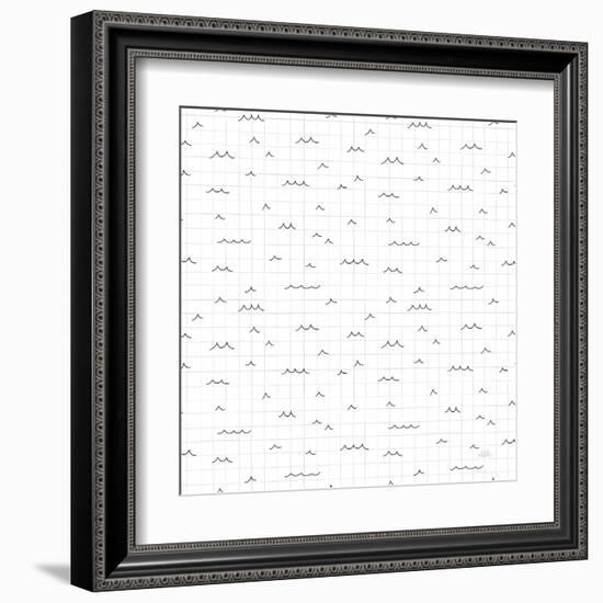 World Traveler Pattern XIVB-Laura Marshall-Framed Art Print