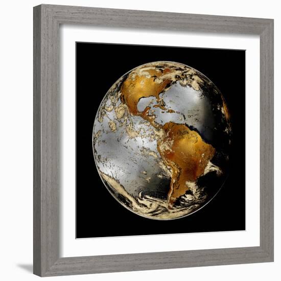 World Turning II-Russell Brennan-Framed Art Print