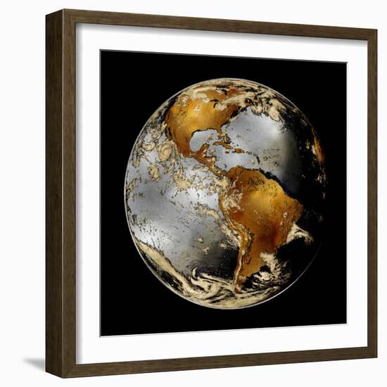 World Turning II-Russell Brennan-Framed Art Print