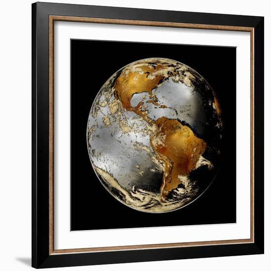 World Turning II-Russell Brennan-Framed Art Print