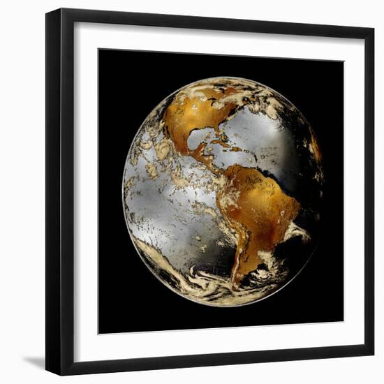 World Turning II-Russell Brennan-Framed Art Print