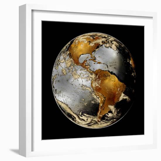 World Turning II-Russell Brennan-Framed Art Print