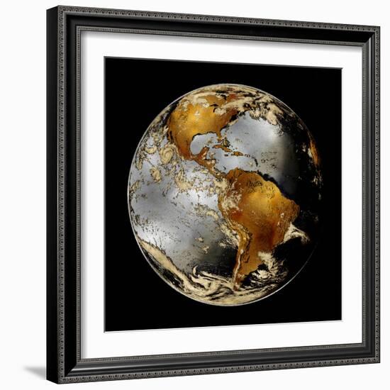 World Turning II-Russell Brennan-Framed Art Print