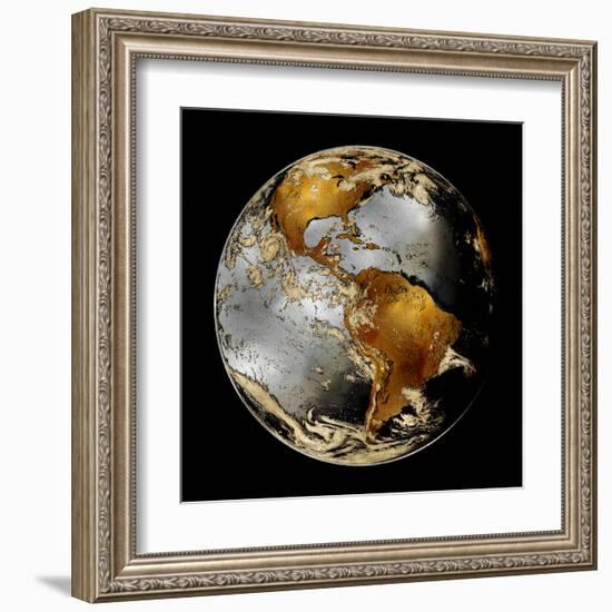 World Turning II-Russell Brennan-Framed Art Print