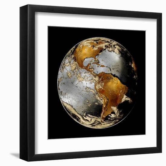 World Turning II-Russell Brennan-Framed Art Print