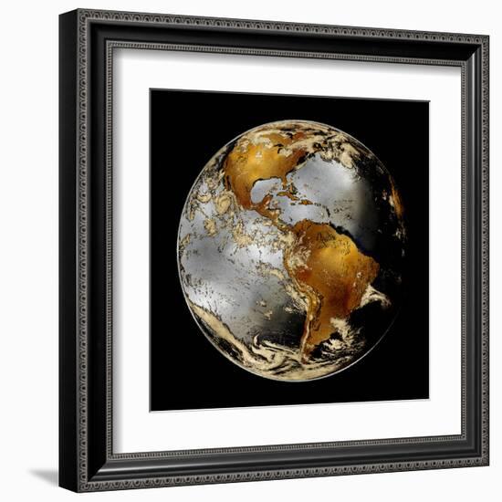 World Turning II-Russell Brennan-Framed Art Print